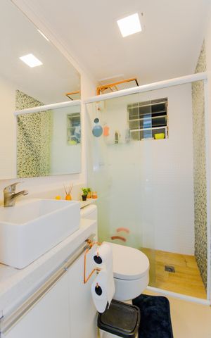 Apartamento à venda com 45m², 2 quartos e 1 vagaBanheiro