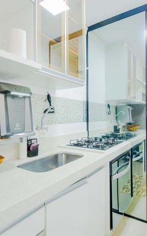 Apartamento à venda com 45m², 2 quartos e 1 vagaCozinha