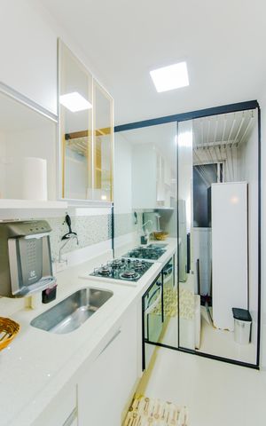 Apartamento à venda com 45m², 2 quartos e 1 vagaCozinha