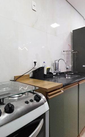 Apartamento para alugar com 34m², 2 quartos e 1 vagaCozinha