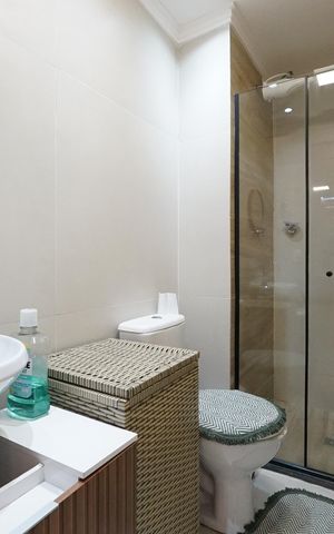 Apartamento para alugar com 34m², 2 quartos e 1 vagaBanheiro