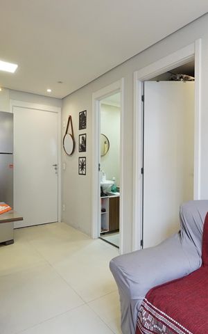 Apartamento para alugar com 34m², 2 quartos e 1 vagaSala
