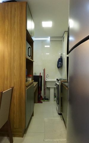 Apartamento para alugar com 34m², 2 quartos e 1 vagaCozinha