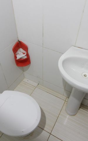 Casa para alugar com 52m², 2 quartos e sem vagaBanheiro da Suíte