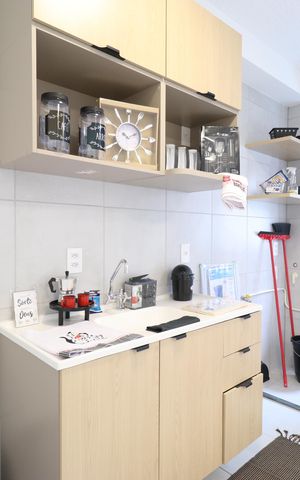 Apartamento para alugar com 30m², 1 quarto e sem vagaCozinha e Área de Serviço