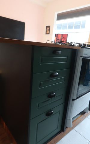 Apartamento para alugar com 50m², 1 quarto e 1 vagaCozinha & Lavanderia