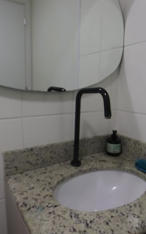 Apartamento para alugar com 50m², 1 quarto e 1 vagaBanheiro da Suíte