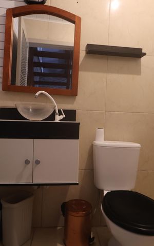 Casa para alugar com 60m², 1 quarto e sem vagaBanheiro 