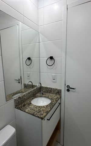 Apartamento para alugar com 35m², 1 quarto e 1 vaga Apartamento para alugar com 35m², 1 quarto e 1 vagaBanheiro
