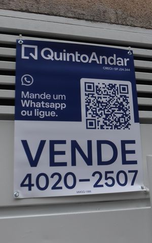 Apartamento à venda com 33m², 2 quartos e sem vagaPlaca
