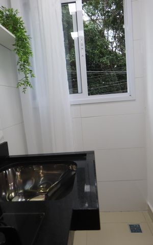 Apartamento à venda com 33m², 2 quartos e sem vagaCozinha e Área de Serviço