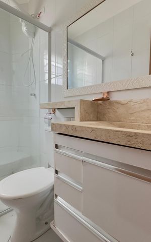 Apartamento à venda com 44m², 2 quartos e 1 vagaBanheiro