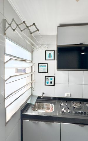 Apartamento à venda com 44m², 2 quartos e 1 vagaÁrea de Serviço