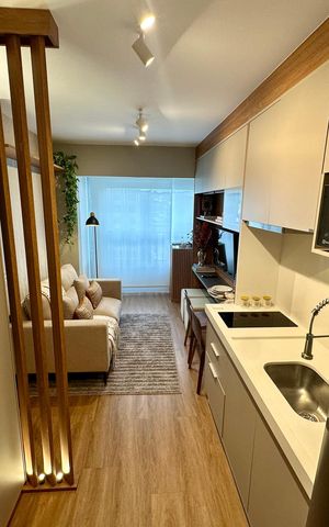 Studio à venda com 30m², 1 quarto e sem vaga Studio à venda com 30m², 1 quarto e sem vagaCozinha