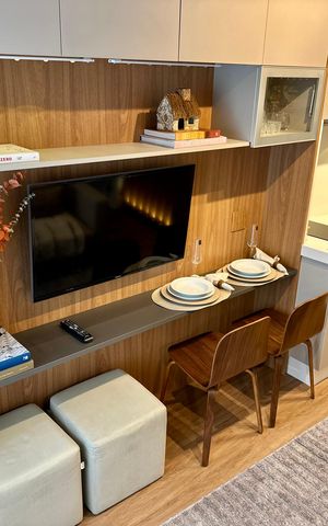 Studio à venda com 30m², 1 quarto e sem vaga Studio à venda com 30m², 1 quarto e sem vagaSala