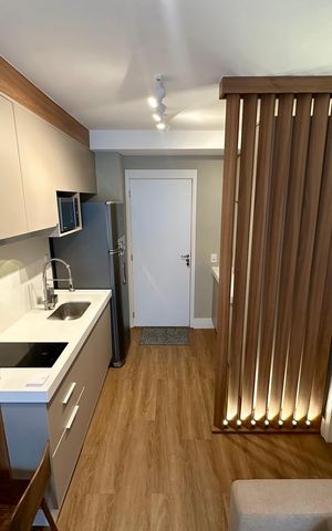 Studio à venda com 30m², 1 quarto e sem vaga Studio à venda com 30m², 1 quarto e sem vagaCozinha