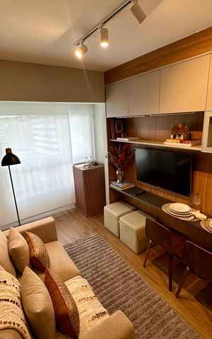 Studio à venda com 30m², 1 quarto e sem vaga Studio à venda com 30m², 1 quarto e sem vagaSala
