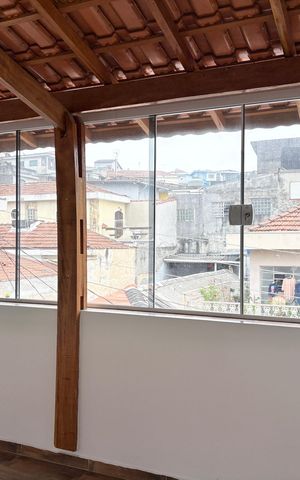 Casa para alugar com 90m², 1 quarto e sem vaga Casa para alugar com 90m², 1 quarto e sem vagaVaranda do quarto