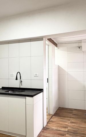 Casa para alugar com 90m², 1 quarto e sem vaga Casa para alugar com 90m², 1 quarto e sem vagaCozinha e Área de Serviço