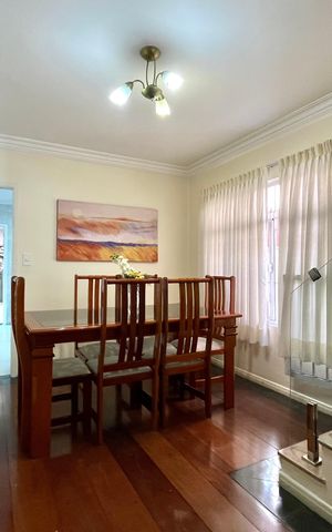 Casa à venda com 125m², 3 quartos e 2 vagas Casa à venda com 125m², 3 quartos e 2 vagasSala de Jantar