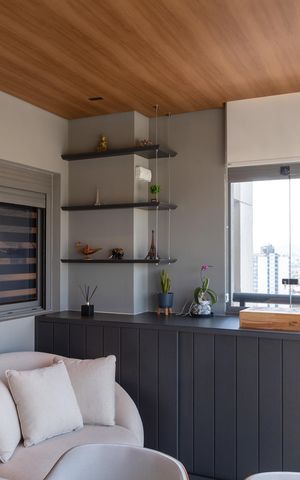 Apartamento à venda com 57m², 2 quartos e 1 vagaVaranda gourmet