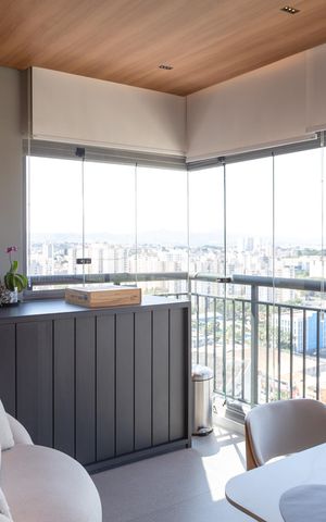 Apartamento à venda com 57m², 2 quartos e 1 vagaVaranda gourmet