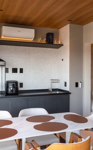 Apartamento à venda com 57m², 2 quartos e 1 vagaVaranda gourmet