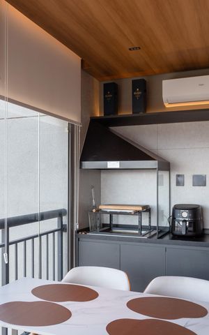 Apartamento à venda com 57m², 2 quartos e 1 vagaVaranda gourmet