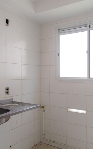 Apartamento para alugar com 38m², 2 quartos e 1 vagaCozinha e Área de Serviço