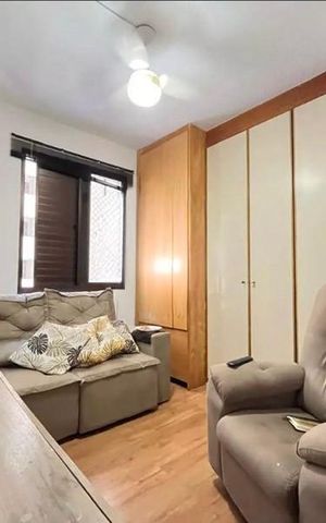 Apartamento à venda com 120m², 3 quartos e 2 vagasQuarto