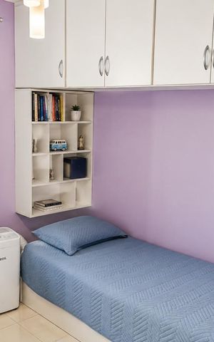Apartamento à venda com 76m², 3 quartos e 1 vaga Apartamento à venda com 76m², 3 quartos e 1 vagaQuarto 2