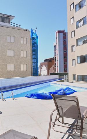 Apartamento para alugar com 80m², 3 quartos e 3 vagasÁrea comum - Piscina