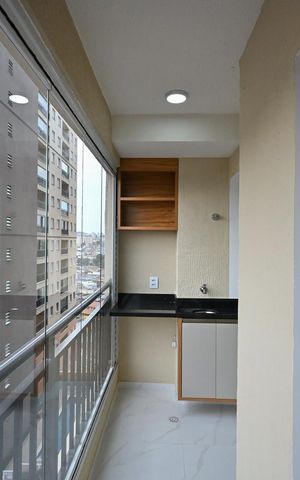 Apartamento para alugar com 48m², 2 quartos e 1 vagaVaranda