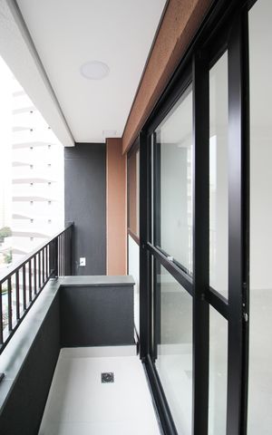 Studio à venda com 26m², 1 quarto e sem vaga Studio à venda com 26m², 1 quarto e sem vagaVaranda