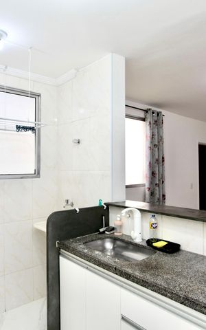 Apartamento para alugar com 49m², 2 quartos e 1 vagaCozinha e Área de Serviço