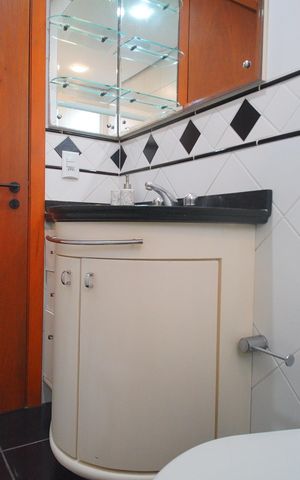 Apartamento para alugar com 90m², 2 quartos e 1 vagaBanheiro