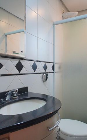 Apartamento para alugar com 90m², 2 quartos e 1 vagaBanheiro