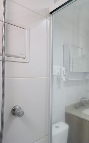Apartamento à venda com 55m², 2 quartos e 1 vagaBanheiro 