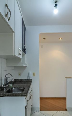 Apartamento à venda com 56m², 2 quartos e 1 vaga Apartamento à venda com 56m², 2 quartos e 1 vagaCozinha e Área de Serviço