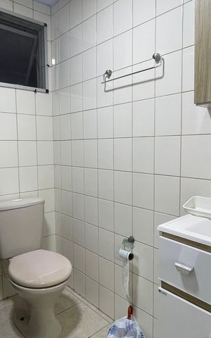Apartamento para alugar com 49m², 2 quartos e 1 vaga Apartamento para alugar com 49m², 2 quartos e 1 vagaBanheiro