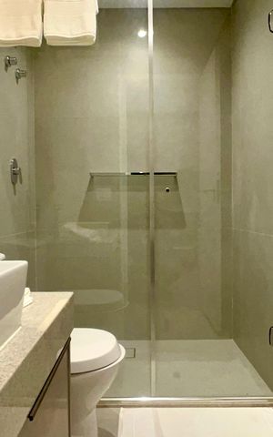 Studio para alugar com 49m², 1 quarto e 1 vaga Studio para alugar com 49m², 1 quarto e 1 vagaBanheiro