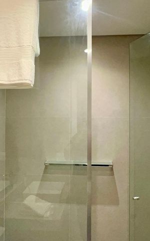 Studio para alugar com 49m², 1 quarto e 1 vaga Studio para alugar com 49m², 1 quarto e 1 vagaBanheiro