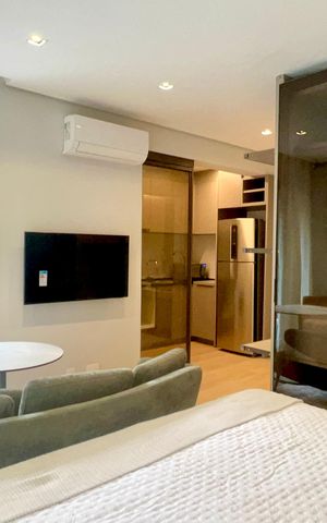 Studio para alugar com 49m², 1 quarto e 1 vaga Studio para alugar com 49m², 1 quarto e 1 vagaStudio