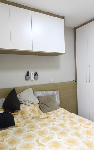 Apartamento à venda com 43m², 2 quartos e 1 vagaQuarto 2