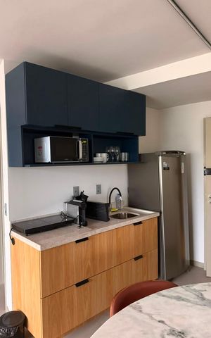 Studio à venda com 40m², 1 quarto e 1 vaga Studio à venda com 40m², 1 quarto e 1 vagaCozinha