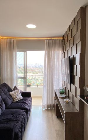 Apartamento à venda com 54m², 2 quartos e 1 vaga Apartamento à venda com 54m², 2 quartos e 1 vagaSala