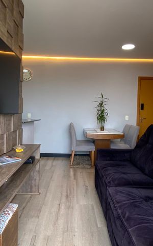 Apartamento à venda com 54m², 2 quartos e 1 vaga Apartamento à venda com 54m², 2 quartos e 1 vagaSala
