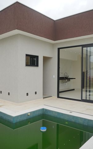 Casa de condomínio para alugar com 258m², 3 quartos e 4 vagas Casa de condomínio para alugar com 258m², 3 quartos e 4 vagasÁrea externa