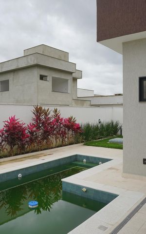 Casa de condomínio para alugar com 258m², 3 quartos e 4 vagas Casa de condomínio para alugar com 258m², 3 quartos e 4 vagasÁrea externa