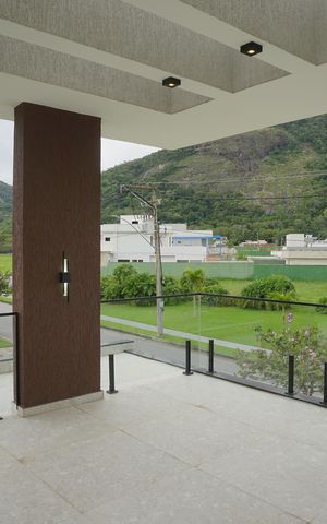 Casa de condomínio para alugar com 258m², 3 quartos e 4 vagas Casa de condomínio para alugar com 258m², 3 quartos e 4 vagasVaranda do Quarto 3